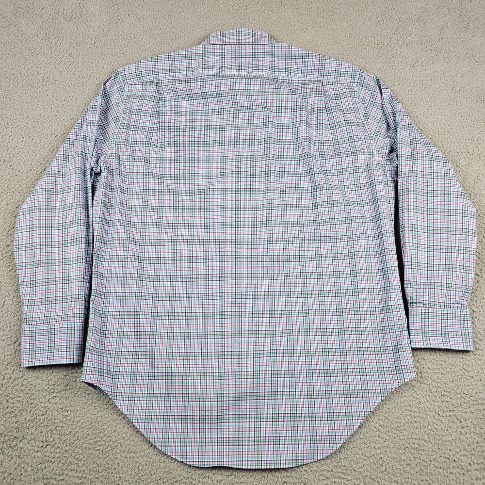 Lauren Ralph Lauren Dress Shirt Men 15.5 32/33 Multicolor Plaid Classic Fit - Picture 4 of 8